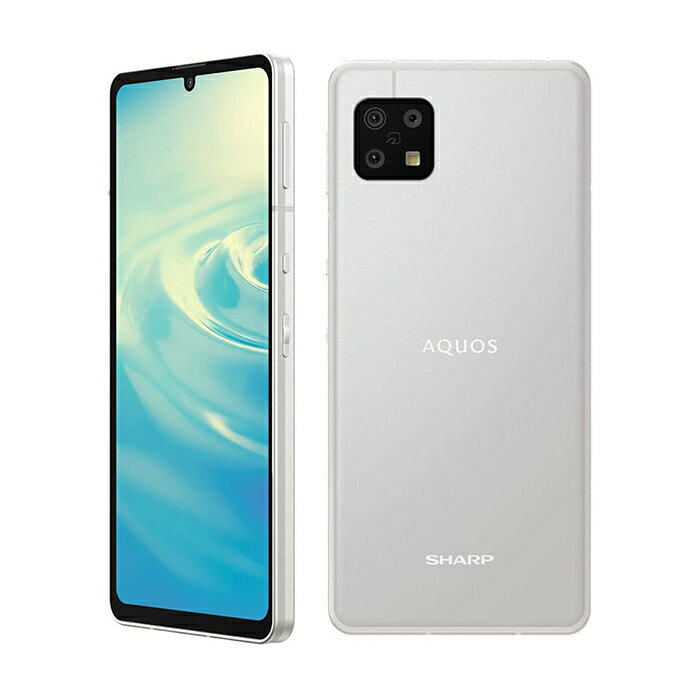 セイモバイル★国内OCN版SIMフリー AQUOS sense6 SH-M19 6GB+128GB [シルバー] 新品未使用品