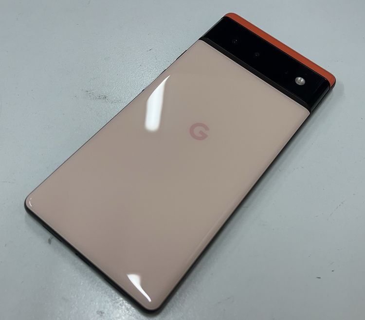 セイモバイル★[中古Aランク]国内版 SIMフリー Google Pixel 6 [Kinda Coral]8GB+128GB