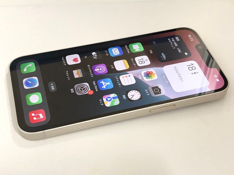 Rakuten - セイモバイル★【中古Aランク】SIMフリーiPhone 14 256GB スターライト MPW33J/A