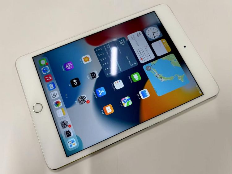 セイモバイル★【中古Bランク】SIMフリー iPad mini4 Wi-Fi+Cellularモデル 128GB MK772J/A [シルバー]