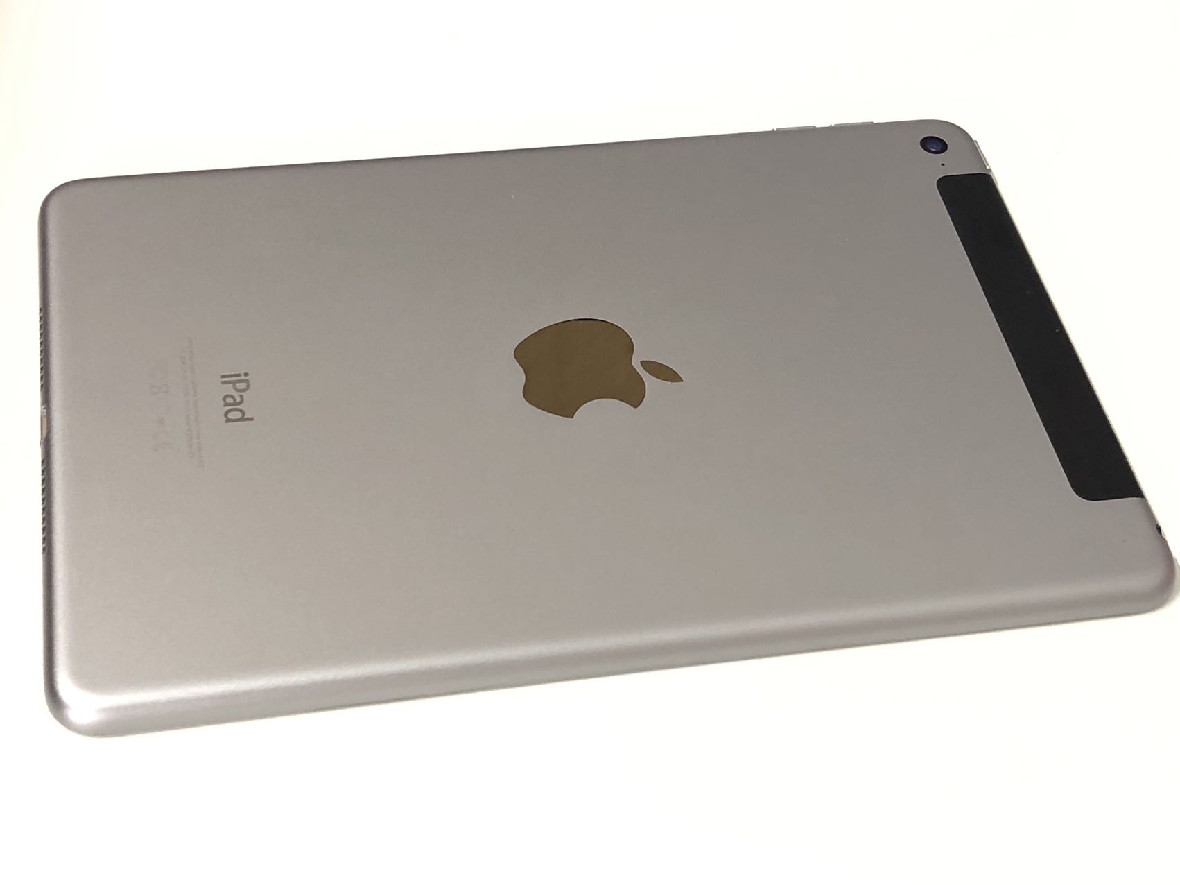 【中古：Aランク】SIMフリー iPad mini 4 Wi-Fi + Cellularモデル 32GB MNWE2J/A スペースグレイ