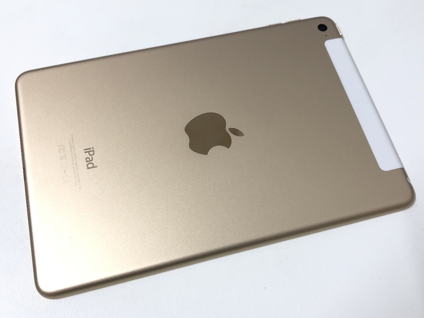 【中古A】SIMフリー iPad mini4 Wi-Fi+Cellularモデル 128GB [MK782J/A] ゴールド