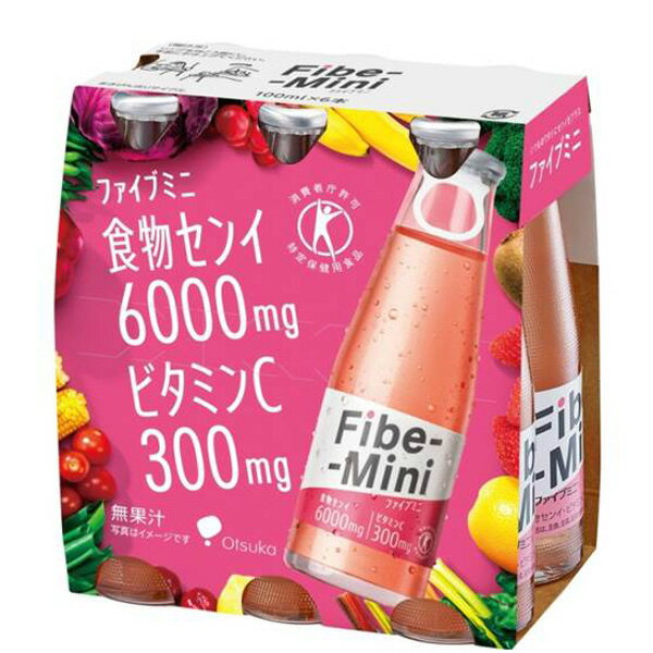 【特定保健用食品】ファイブミニ 瓶 100ml (6本/パック) 5パック×1ケース(計30本)（大塚製薬）のサムネイル