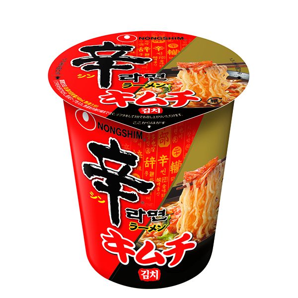 Shin - 農心ジャパン 辛ラーメンカップ　キムチ 68g×12個(AH)