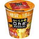 明星　ロカボNOODLESおいしさプラス　ピリ辛酸辣湯 58g×12個入り(1ケース)（AH）