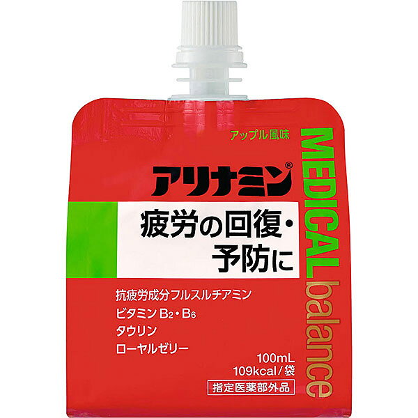 【指定医薬部外品】アリナミン メディカルバランスN アップル風味 100mL×6袋