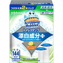 スクラビングバブル トイレスタンプ漂白成分プラス ホワイティーシトラス つけかえ用 38g×2本