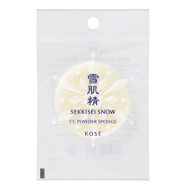雪肌精 スノー CC パウダー用 スポンジ 1個