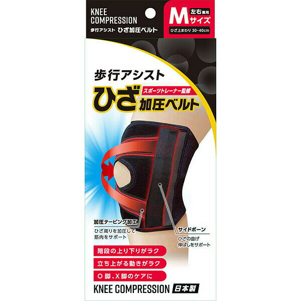 ひざ加圧ベルト M ひざ上まわり約30〜40cm