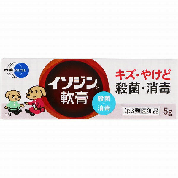 【第3類医薬品】イソジン軟膏 (5g)