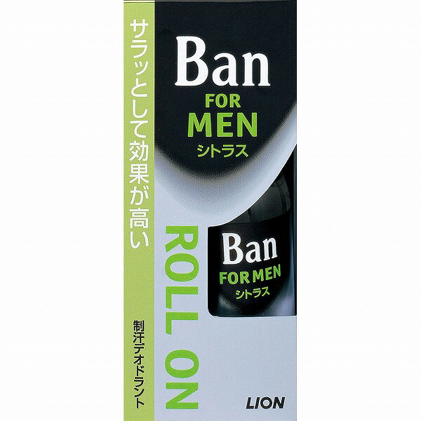 【医薬部外品】バン 男性用ロールオン 30mL