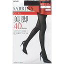 サブリナ アクティFタイツ 美脚40D M-L ブラック(4)