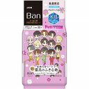 Ban(バン) さっぱり感プレミアムシート クールタイプ ローズ&ゼラニウムの香り PetiTEENデザイン 30枚(189mL)