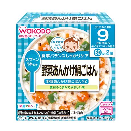 栄養マルシェ 野菜あんかけ鯛ごはん 80g×2個×6箱セット(計12個)