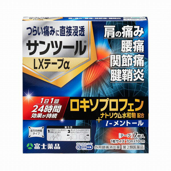 ★【第2類医薬品】サンツールLXテープα (7枚)