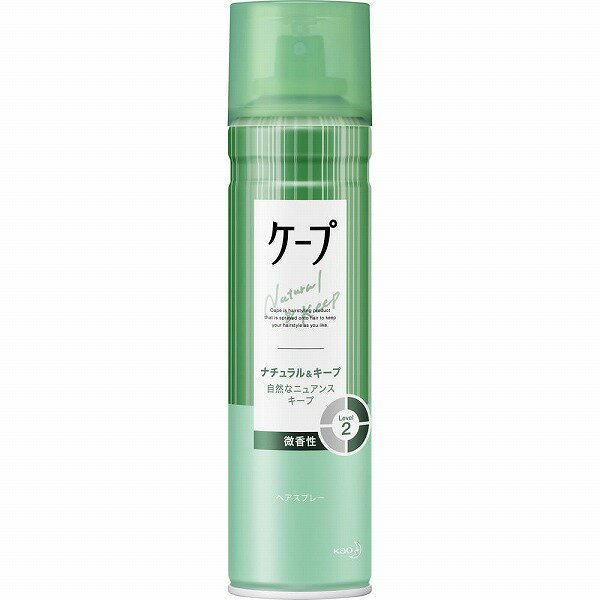 ケープ ナチュラル&キープ 微香性 180g　花王