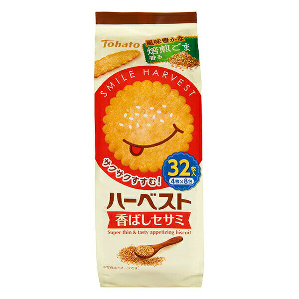 東ハト ハーベスト香ばしセサミ 32枚 88g×12袋入り (1ケース)