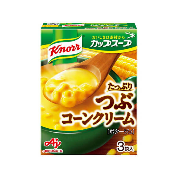 味の素 クノ-ルカップスープつぶたっぷりコーンクリーム 49.5g×60個入り (1ケース) (KT)