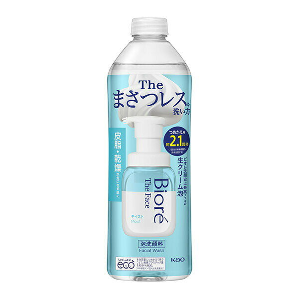ビオレ ザフェイス 泡洗顔料 モイスト つめかえ用 340ml KO 花王