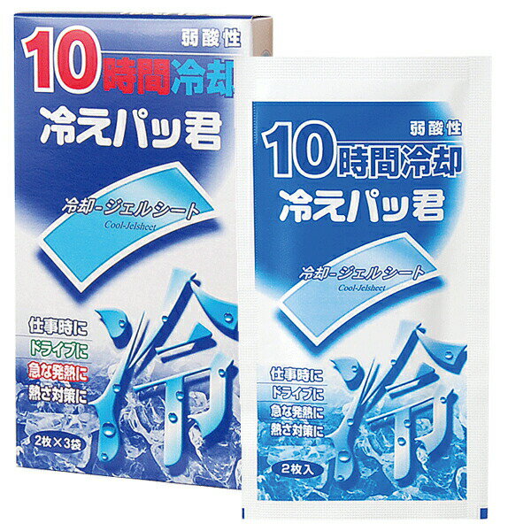 【雑貨】冷えパッ君 (2枚×3袋)