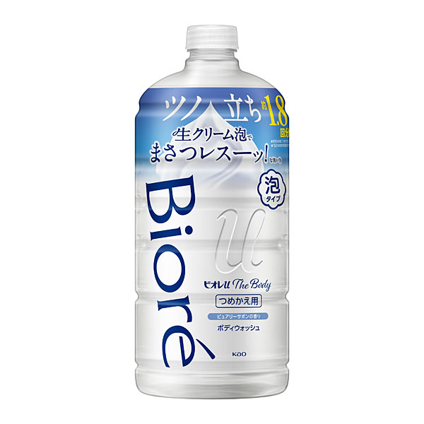 ビオレu　ザ　ボディ　泡タイプ　ピュアリーサボンの香り　つめかえ用　780ml KO　花王