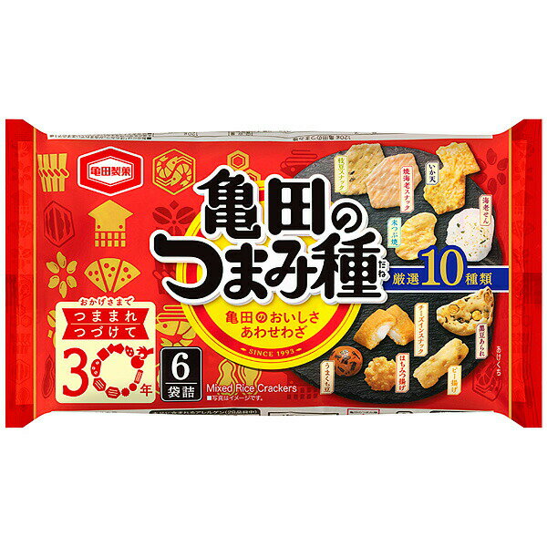 亀田製菓 亀田のつまみ種 120g×12個入り(1ケース)（YB）