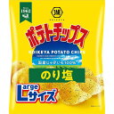 湖池屋 Largeサイズ ポテトチップス のり塩 126g×12個入り(1ケース)（YB）