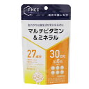 ※ご注意ください！！ご注文いただいてからのお取り寄せとなります。 ●商品の改訂により商品のデザイン、パッケージに記載されている内容と異なる場合があります。 【商品の特徴】 乱れがちな食生活が気になる方に ■名称 ビタミン・ミネラル含有加工食品 ■原材料名 還元麦芽糖水飴、デキストリン、亜鉛含有酵母、マンガン含有酵母、V.E含有植物油、クロム含有酵母、銅含有酵母、モリブデン含有酵母、コエンザイムQ10、黒胡椒抽出物、未焼成Ca、セルロース、酸化Mg、V.C、ステアリン酸Ca、酵素処理ヘスペリジン、ピロリン酸第二鉄、微粒酸化ケイ素、ナイアシン、カロテン色素、パテトン酸Ca、V.A、V.K、V.B6、V.B2、V.B1、V.D、葉酸、ビオチン、V.B12 ■栄養成分表示 6粒2.22gあたり エネルギー：5.06kcal タンパク質：0.10g 脂質：0.06g 炭水化物：1.03g 食塩相当量：0.01g ビタミンB1：2.2mg ビタミンB2：2.4mg ビタミンB6：3.2mg ビタミンB12：6.0μg ビタミンC：100mg ビタミンA：450μg ビタミンD：5.0μg ビタミンE：10.0mg ビタミンK：6.5μg ナイアシン：15mg 葉酸：200μg パントテン酸：9.2mg ビオチン：4.5μg 亜鉛：6.0mg 銅：0.6mg セレン：30μg マンガン：1.5mg クロム：28μg ヨウ素：50μg 鉄：7.5mg カルシウム：250mg マグネシウム：125mg モリブデン：10.5μg B-カロテン：180μg ヘスペリジン：20mg コエンザイムQ10：5mg 黒胡椒抽出物：5mg ■内容量 66.6g(370mg×180粒) ■賞味期限 パッケージに記載 ■保存方法 高温多湿及び直射日光を避けて保存してください ■原産国 日本 ■注意 ●乳幼児の手の届かないところに置いてください。 ●食物アレルギーのある方は、召し上がらないでください。 ●治療中、妊娠・授乳中の方は召し上がる前に医師と相談してください。 ●食品のため衛生的な環境で取り扱ってください。 ●開封後は開封口をしっかり閉めて保存してください。 ●1日の摂取目安量を基準に、過剰摂取にならないように注意してください。 ●体に異常を感じた場合は直ちに使用を中止してください。 ●原材料の特性上、タブレット表面に斑点があったり、色調が異なる場合がございますが、品質に問題はございません。 ●ビタミンKを含んでいます。ワルファリンを服用されている方は、召し上がらないでください。 ■商品区分 栄養機能食品(V.B1、V.B2、V.B6、V.B12、V.C、V.A、V.D、V.E、ナイアシン、葉酸、パントテン酸、ビオチン、亜鉛、銅、鉄、カルシウム、マグネシウム) 食生活は、主食、主菜、副菜を基本に、食事のバランスを。 ■栄養機能表示 ビタミンB1は、炭水化物からのエネルギー産生と皮膚や粘膜の 健康維持を助ける栄養素です。 ビタミンB1、ビタミンB2、ビタミンB6、ビタミンC、ビタミンA、ナイアシン、パントテン酸、ビオチン、亜鉛は、皮膚や粘膜の健康維持を助ける栄養素です。 ビタミンB6は、たんぱく質からのエネルギーの産生と皮膚や粘 膜の健康維持を助ける栄養素です。 ビタミンB12、葉酸、銅は、赤血球の形成を助ける栄養素です。 ビタミンCは、抗酸化 作用を持つ栄養素です。 ビタミンAは、夜間の視力の維持を助ける栄養素です。 ビタミンDは、腸管でのカルシウムの吸収を促進し、骨の形成を 助ける栄養素です。 ビタミンEは、抗酸化作用により、体内の脂質を酸化から守り、 細胞の健康維持を助ける栄養素です。 葉酸は、胎児の正常な発育に寄与する栄養素です。 亜鉛は、味覚を正常に保つのに必要な栄養素です。 亜鉛は、たんぱく質・核酸の代謝に関与して、健康の維持に役 立つ栄養素です。 銅は、多くの体内酵素の正常な働きと骨の形成を助ける栄養素 です。 鉄は、赤血球を作るのに必要な栄養素です。 カルシウム、マグネシウムは、骨や歯の形成に必要な栄養素です。 マグネシウムは、多くの体内酵素の正常な働きとエネルギー産 生を助けるとともに、血液循環を正常に保つのに必要な栄養素 です。 本品は、特定保健用食品と異なり、 消費者庁長官による個別審査を受 けたものではありません。 本品は、多量摂取により、疾病が治癒したり、より健康が増進 するものではありません。 1日の摂取目安量を守ってください。 妊娠3ヶ月以内又は妊娠を希望する女性は過剰摂取にならないように注意してください。 葉酸は、胎児の正常な発育に寄与する栄養素ですが、多量摂取により胎児の発育が良くなるのもではありません。 亜鉛の取りすぎは、銅の吸収を阻害するおそれがありますので、過剰摂取にならないよう注意してください。 乳幼児・小児は本品の摂取を避けてください。 多量に摂取すると軟便(下痢)になることがあります。 ■召し上がり方 栄養機能食品として1日6粒を目安にそのまま水などと一緒に召し上がりください。 ■販売者 日野薬品工業株式会社　滋賀県蒲生郡日野町上野田119 お問合せ先　0570-011-881　受付時間：9:00〜17:00（土・日・祝日・休業日を除く） ■広告文責 株式会社富士薬品　0120-51-2289