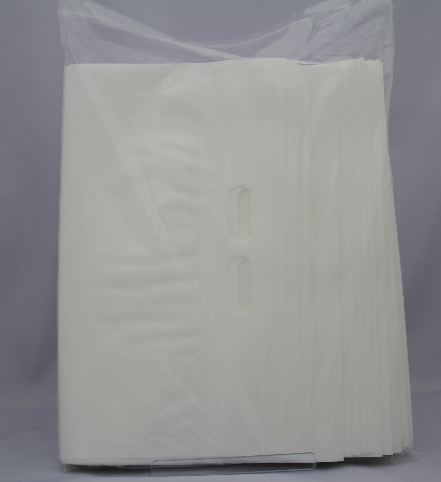 ユニハンディ チャック付手さげ袋 乳白タイプ LW－10【50枚(1袋)】日本製