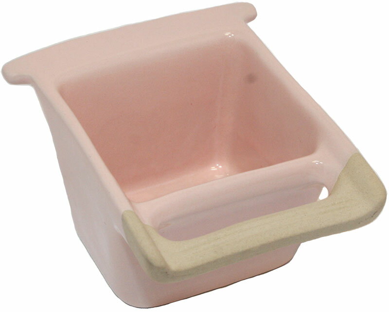 ペッズイシバシ　ポッタリー350・465サイズ・ピンク　[衛生的な陶器の食器]