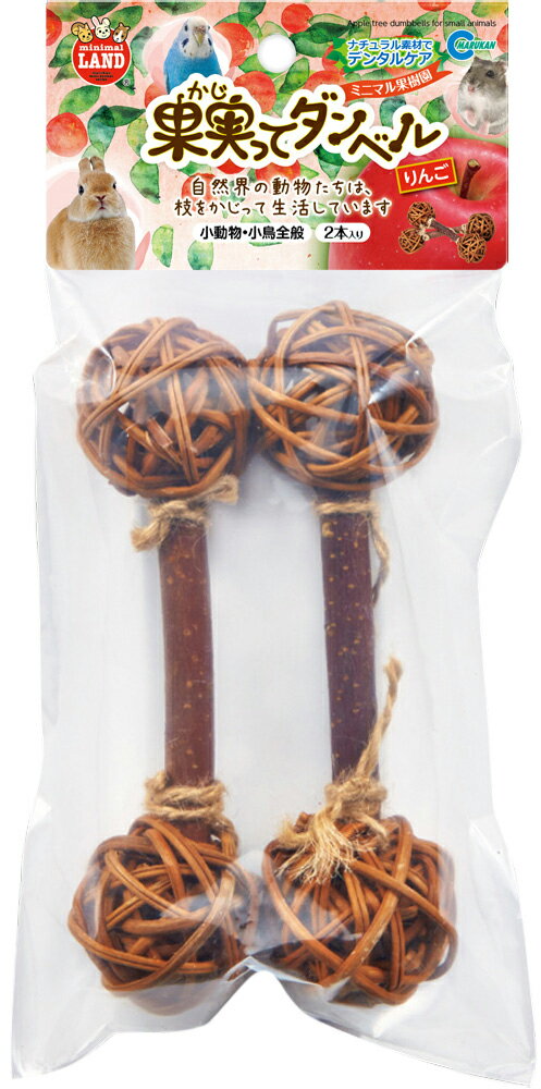 マルカン　果実ってダンベル　りんご　2本