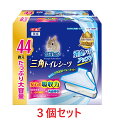 【お買い得】【3個セット】GEX ラビレット 三角トイレシーツ44枚入×3個セット