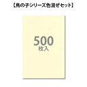 越前和紙 インクジェット用OA和紙 鳥の子(卵色) 厚口 A4 500枚入り