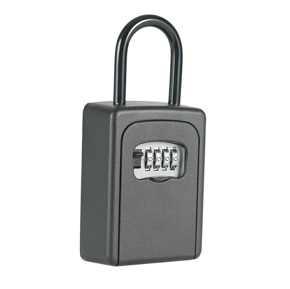 ご家庭、事務所、賃貸物件等で鍵の保管場所を決めて、 複数人で鍵を共有することができます。 鍵以外の貴重品の収納も可能です。 ダイヤル錠で4桁の暗証番号を設定し管理できます。 ダイヤルで施錠後、防塵カバーを忘れずに閉めてください。 本体サイズ：W90×L186×H40mm 本体重量：570g、(ネジ等付属品)11g 付属品：取り付け用ネジ・プラグ 各4本 ※CKB-S01[吊り下げタイプ]も壁面に取り付けが可能で、 取り付け用ネジ・プラグが付属しています。※在庫数は目安です。 （複数店舗で在庫共有の為、欠品になる場合がございます） ※土日祝は出荷・お問合せ共にお休みです。