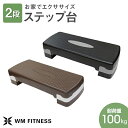 スロー ステップ エアロビクス 2段階高さ調整 エアロビクスステップ 高さ調節 昇降台 踏み台 ステップ エクササイズ ステップ台