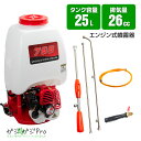【〜5/7 クーポン利用で10%OFF】エンジン式噴霧器 TYPE-B 背負式 25L 肩掛け式 / 25リットルタンク 最大圧力2.5Mpa