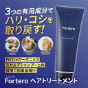 【送料無料 正規品】Fortero(フォルテロ)ヘアトリートメント［1本］(120g) メンズヘアトリートメント 男性 頭皮ケア スカルプケア フォルテロ ハリ コシ 保湿 汗臭