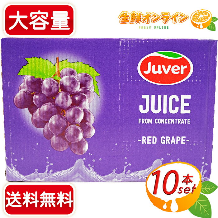 ≪1L×10本≫【Juver】フベル 100％ レッドグレープジュース ジュベル ◇美味しく濃厚！◇ Grape Juice ブドウジュース フルールジュース ぶどうジュース 濃縮還元. グレープジュース 葡萄ジュース ビタミン 果汁100パーセント【costco コストコ ジュース】★送料無料★