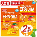 ≪45日分 2セット≫【NISSUI】ニッスイ グミサプリ EPA&DHA 90CT マンゴー味 ハードグミ 360g 大容量 個包装 小袋 サプリメント サプリ【costco コストコ コストコ通販】★送料無料★