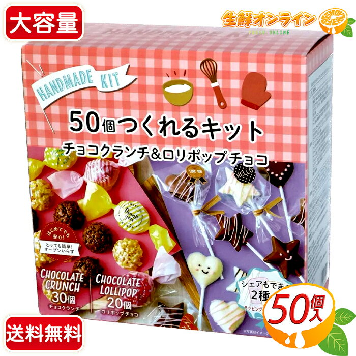 【ミントスタイル】50個作れるかんたん手づくりチョコキット チョコクランチ＆ロリポップチョコ 手作りチョコ 手作りキット 手作りお菓子【costco コストコ コストコ通販】★送料無料★のサムネイル
