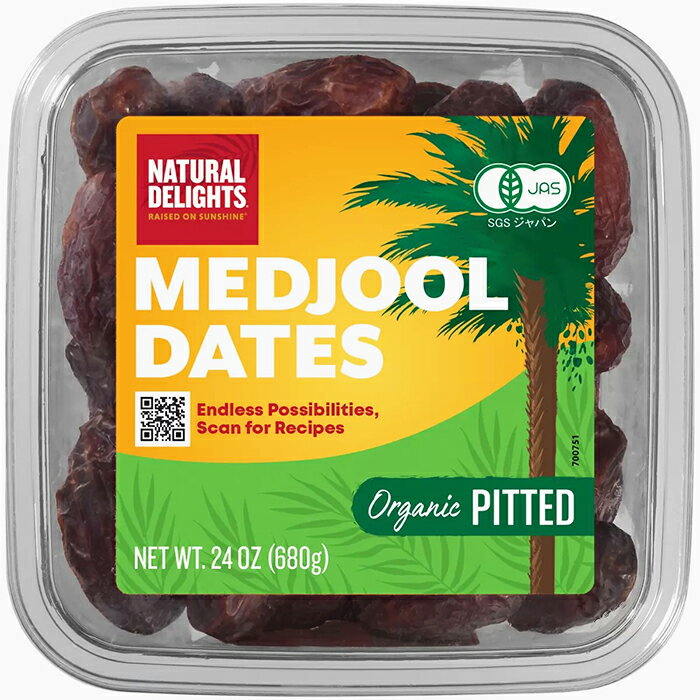 ≪680g≫【MEDJOOL DATE】オーガニック 種なしデーツ 有機デーツ なつめやし 大容量 マジョールデーツ ナツメヤシ ドライフルーツ 無添加 有機乾燥果実【costco コストコ コストコ通販】★送料無料★