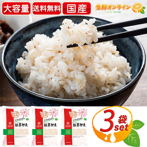 ≪800g×3袋入≫【はくばく】胚芽押麦 大容量 お米に混ぜるだけ 計2400g 食物繊維 水溶性 不溶性 押し麦 白麦 大麦 雑穀 雑穀米 麦ごはん サラダ スープ 白米 ライスに混ぜるだけ【costco コストコ コストコ通販】★送料無料★ ≪800g×3袋入≫【はくばく】胚芽押麦 大容量 お米に混ぜるだけ 計2400g 食物繊維 水溶性 不溶性 押し麦 白麦 大麦 雑穀 雑穀米 麦ごはん サラダ スープ 白米 ライスに混ぜるだけ【costco コストコ コストコ通販】★送料無料★