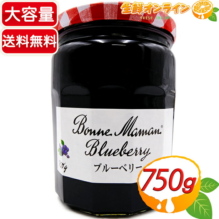 ≪750g≫【Bonne Maman】ボンヌママン ブルーベリージャム ◇濃厚な味わいのブルーベリージャム♪◇ 保存料・着色料不使用 大容量！ フランス産 ブルーベリーソース Blueberry【costco コストコ コストコ通販】★送料無料★