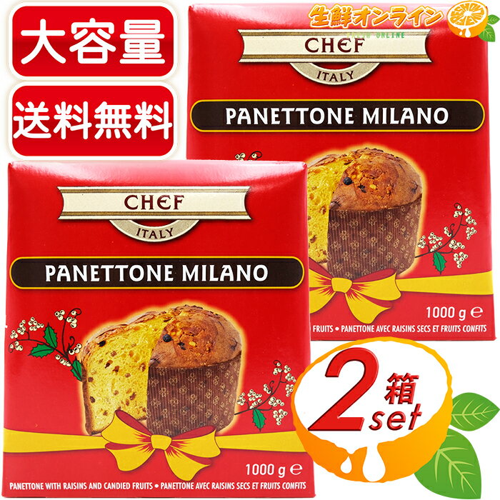 ≪1kg×2箱セット≫【Saronno Panettone】サロンノ パネトーネ 大容量 ◇イタリア ...