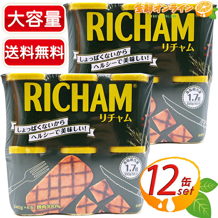 ≪340g×12缶≫【RICHAM】