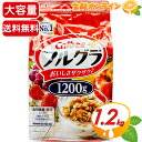 ≪1.2kg≫フルグラ プレーン味 赤 フルーツグラノーラ 大容量 1200g オーツ麦 ライ麦 玄米 ドライフルーツ シリアル 食物繊維 オリゴ糖 朝食 健康★送料無料★