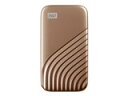 WESTERN DIGITAL|ウェスタン デジタル WDBAGF0010BGD-JESN 外付けSSD USB-C+USB-A接続 My Passport SSD 2020 Hi-Speed Mac/Win対応 PS5/PS4対応 ゴールド 1TB /ポータブル型(2)