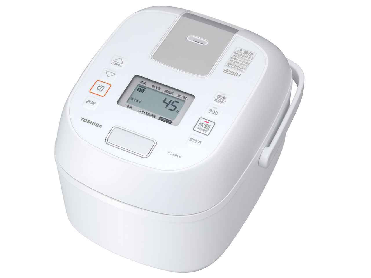 TOSHIBA ����IH���㡼���Ӵ� RC-6PXV(W) ����