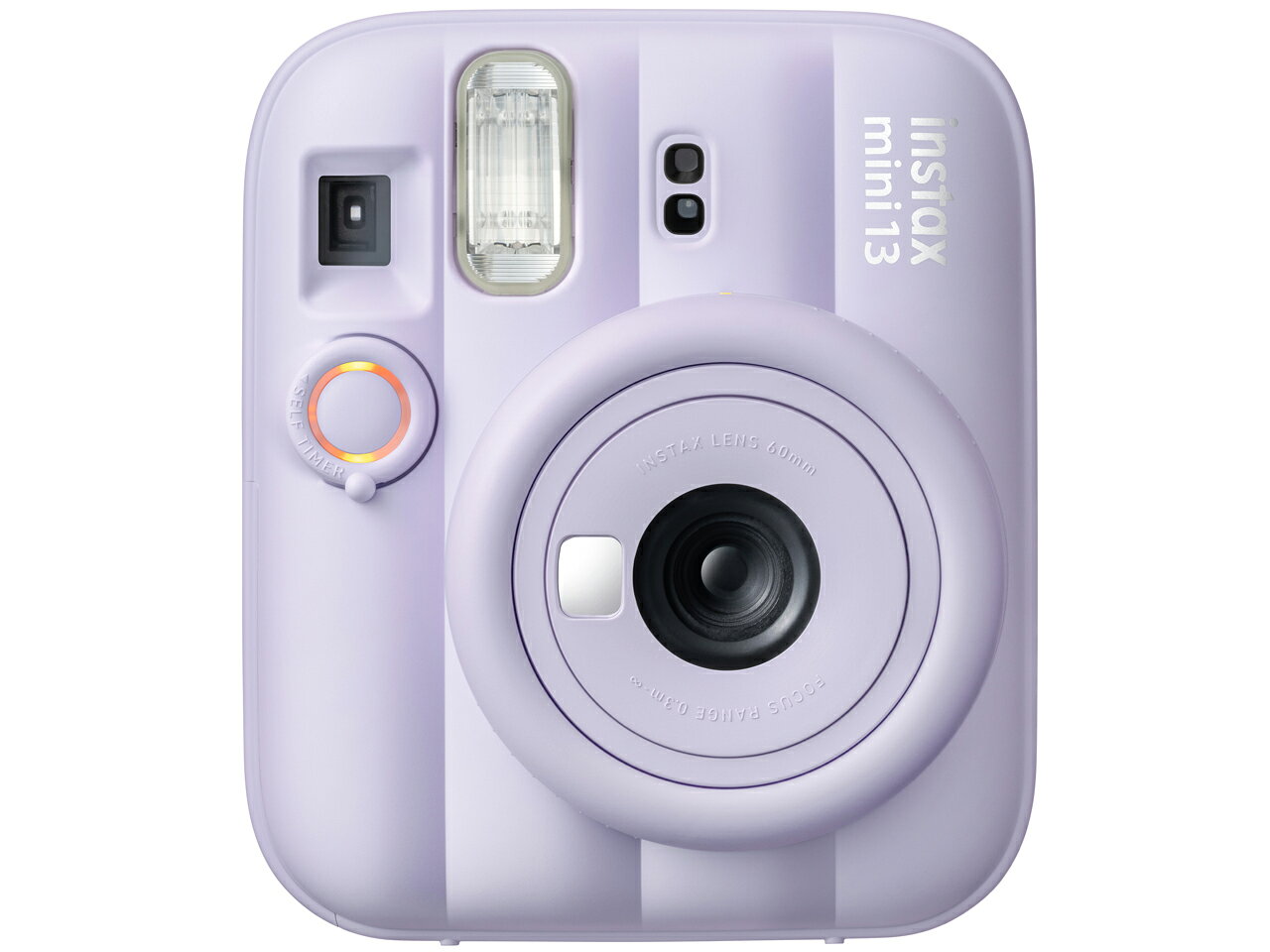 商品情報商品情報使用フィルム: 富士フイルム インスタントカラーフィルム instax mini（別売）写真画面サイズ: 62mm × 46mmレンズ: 2群2枚構成 f=60mm 1:12.7撮影範囲: 0.3m〜∞（0.3m〜0.5mはクローズアップモード）セルフタイマー: 搭載（2秒・10秒、レバー式）露光調節: 自動（シャッタースピード1/2〜1/250秒、スローシンクロ）フラッシュ: 常時発光（自動調光）電源: 単3形アルカリ電池×2本サイズ/重量: 約105mm × 120mm × 60mm / 約250g（電池・フィルム除く）