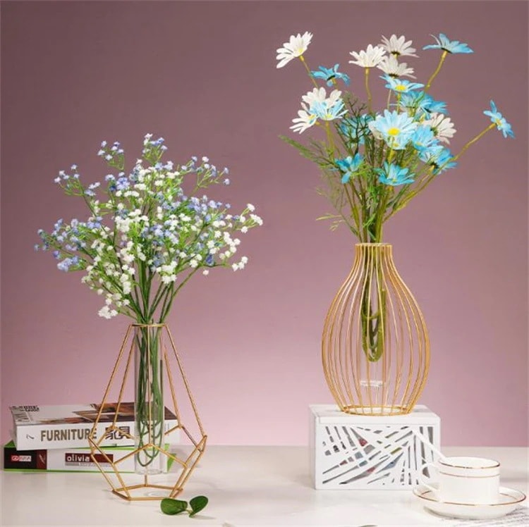 早い者勝ち 提灯の形 花瓶 置物 鉄芸 装飾品 幾何ボトル 水耕栽培 ガラス アイデア 家庭 リビング フラ..